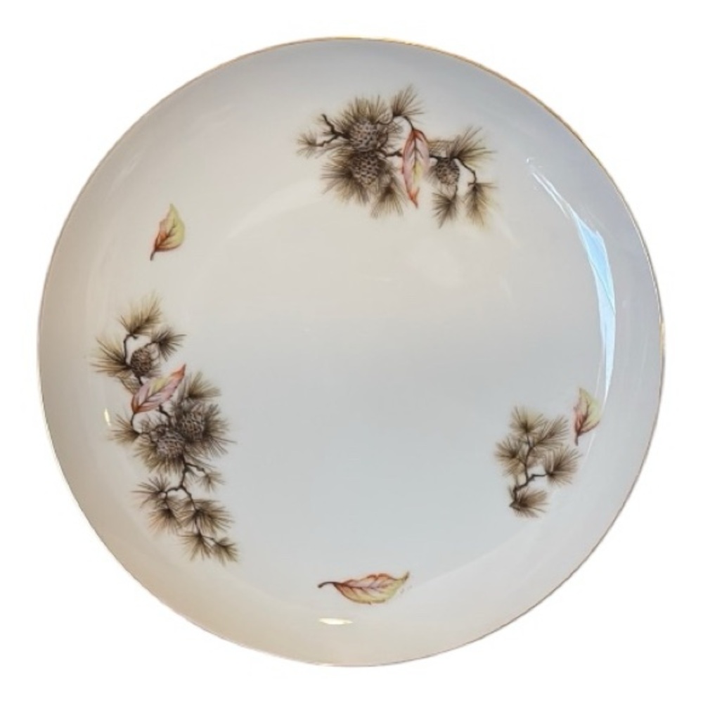Vintage Crestwood China Pine Cone Dinner Plate